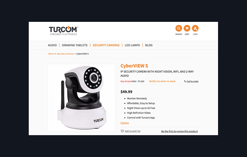 Modern Ecom Design & Features for Electronics Shop screenshot 3