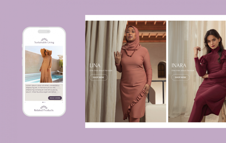 Modest Maillot, Sustainable Swimwear Brand screenshot 1