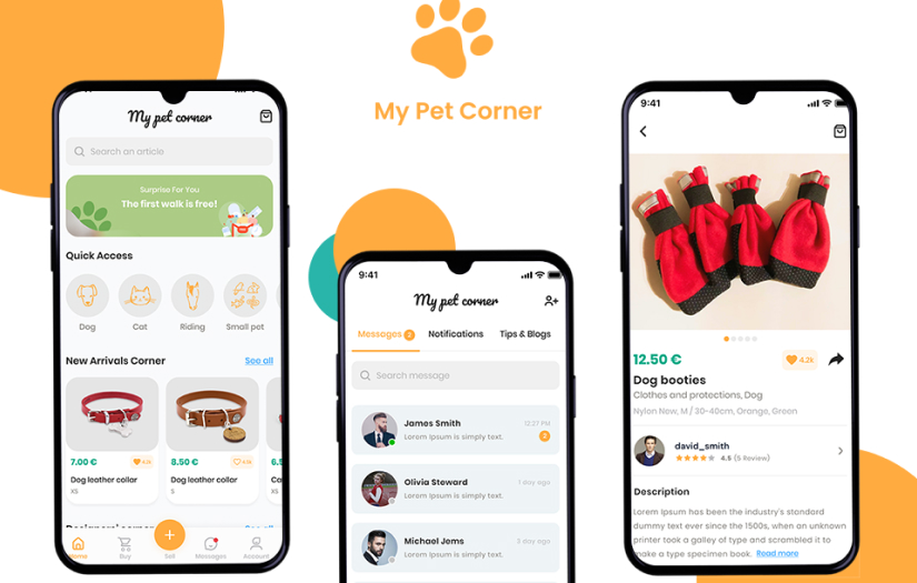 My Pet Corner: App for Pet Essentials screenshot 1