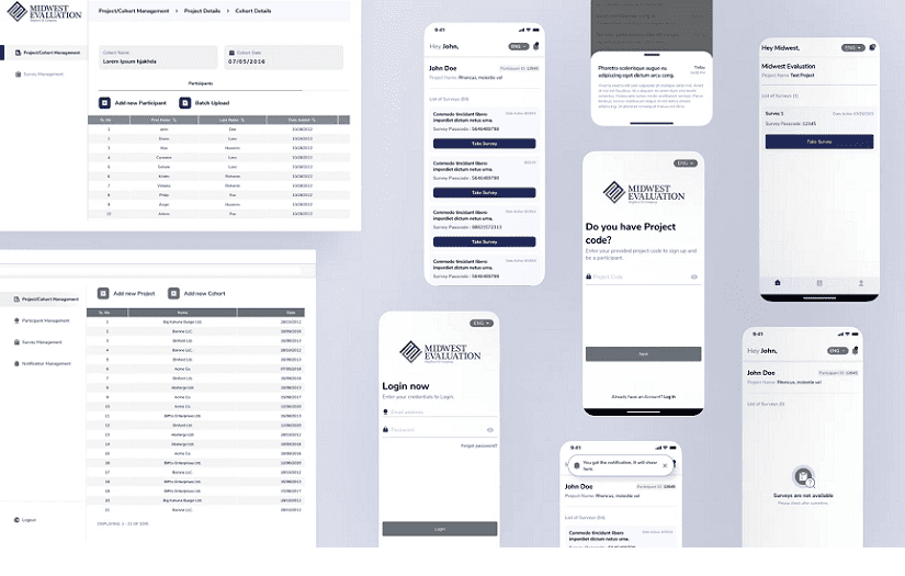 Midwest Evaluation & Research Mobile And Web App screenshot 2
