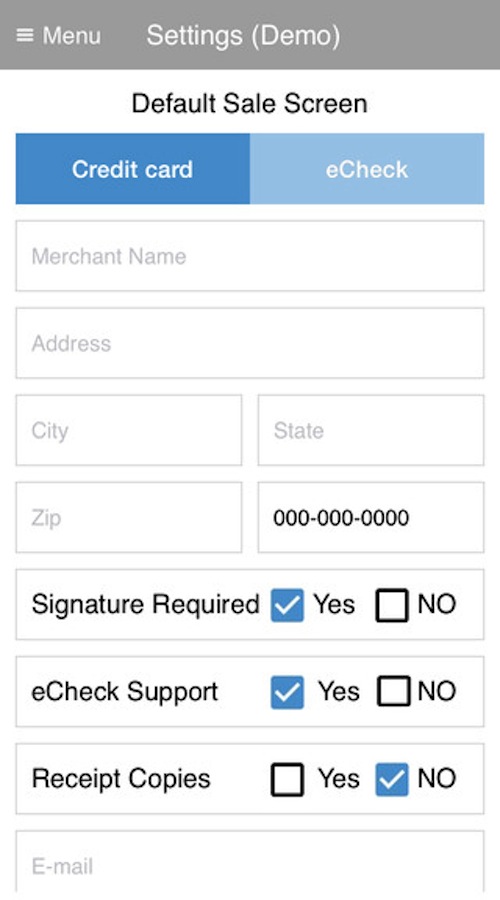 Forte Mobile Payments screenshot 2