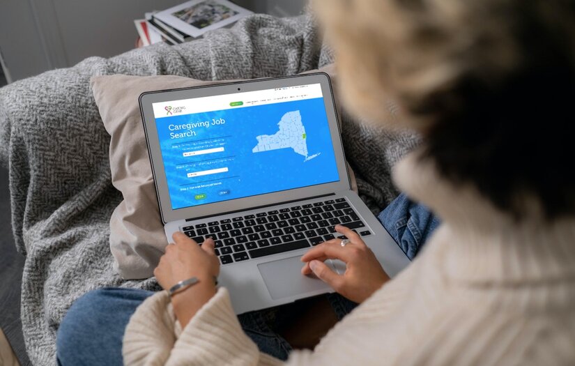 Iroquois Healthcare redesigns its WordPress platform, connecting job seekers with meaningful work. screenshot 1