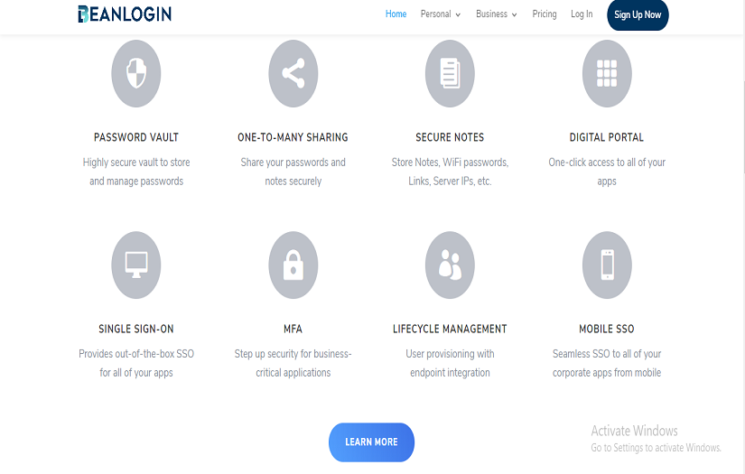 BeanLogin screenshot 1