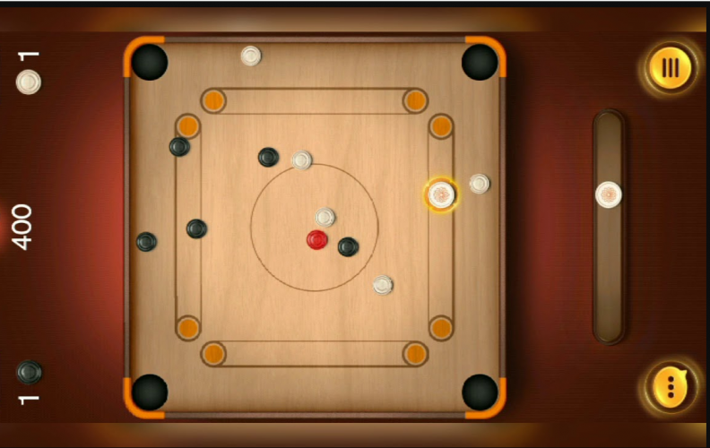 Carrom Board Game Design with The Thrill of Competition screenshot 1