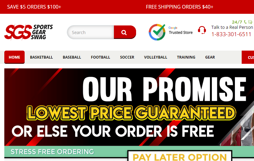 Sports Gear Swag screenshot 1