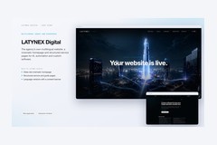 LATYNEX Digital — Multilingual Agency Web Experience