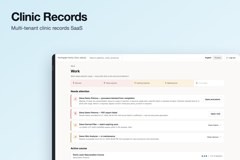 Clinic Records — Multi-Tenant Clinic Records SaaS