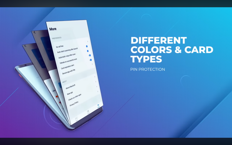 Contactless Credit Card Reader & Wallet app screenshot 1