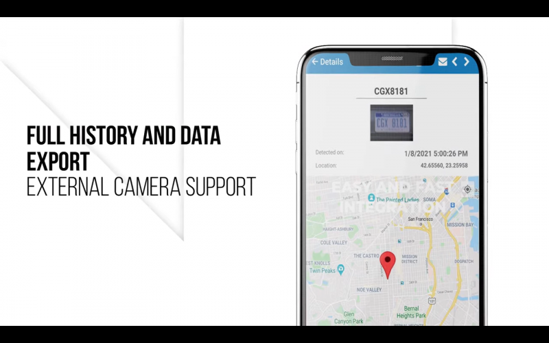 Mobile LPR screenshot 1
