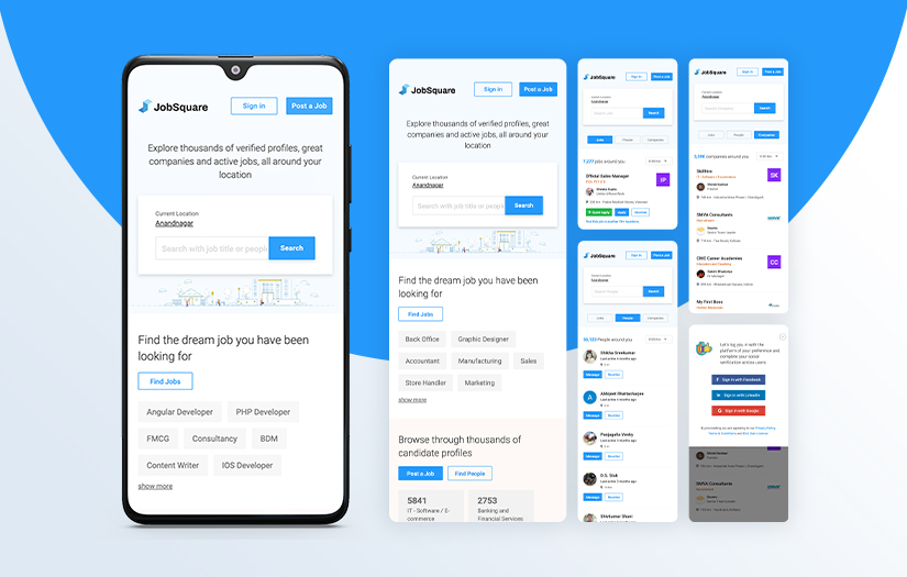 Jobsquare screenshot 1