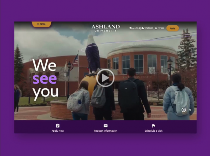 Building a Brand for Ashland University screenshot 1