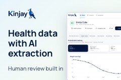 Kinjay: Health Records App with AI Document Extraction