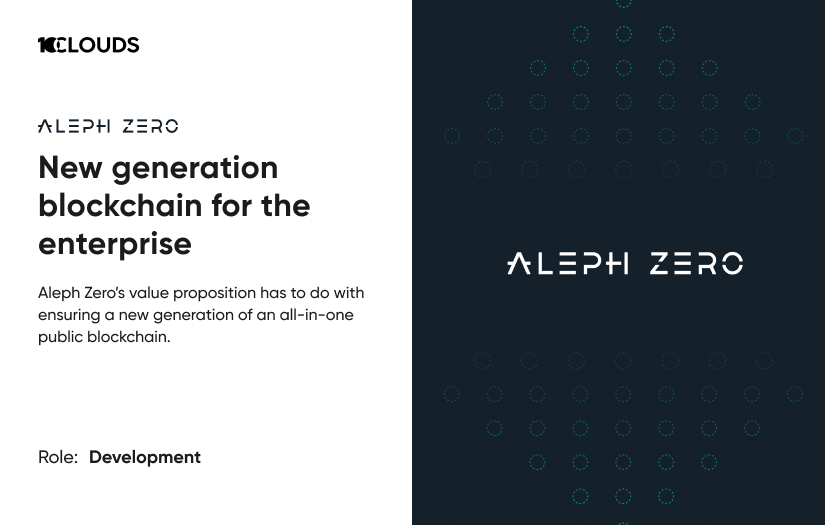 Aleph Zero - New generation blockchain for enterprise screenshot 1
