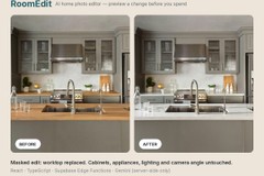 RoomEdit: AI home photo editor