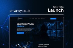 Pre-Launch Website for a Privacy Start-Up