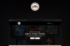Bespoke Framing Business Website – Merthyr Tydfil