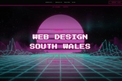 Retro Arcade-Style Website for a Web Agency