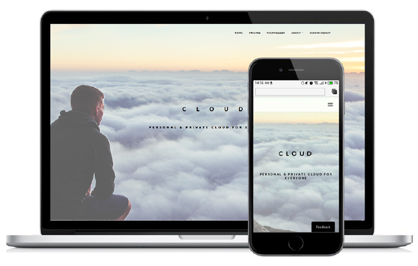 Web Cloud Storage screenshot 1