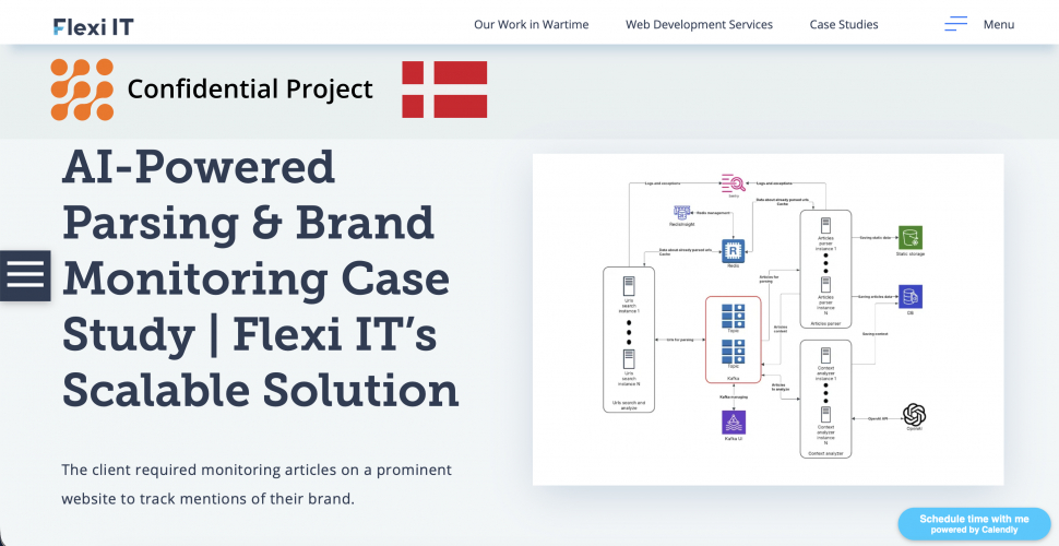 AI-Powered Parsing & Brand Monitoring screenshot 1