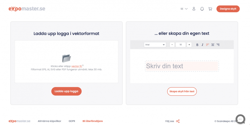 3D Sign Configurator screenshot 1