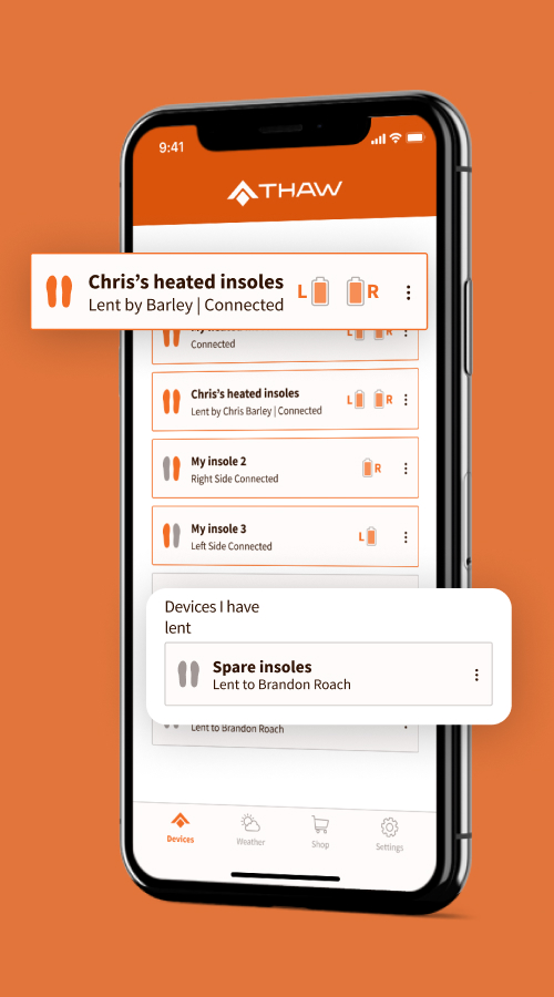 ACG / Thaw – redesigning a mobile IoT experience screenshot 2