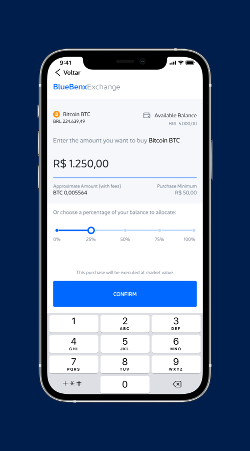 Bluebenx – the future of Blockchain Bank screenshot 2