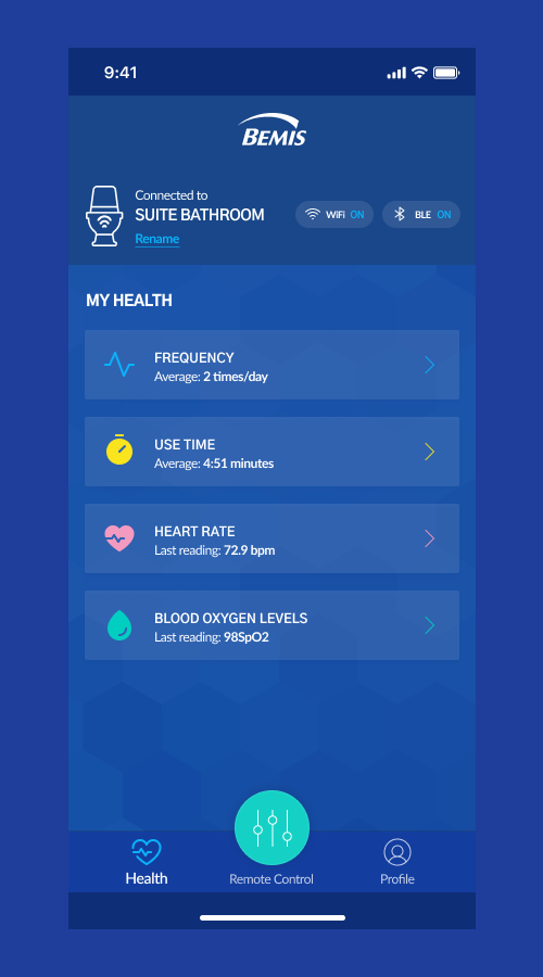 Bemis – reinventing the toilet experience with IoT screenshot 1