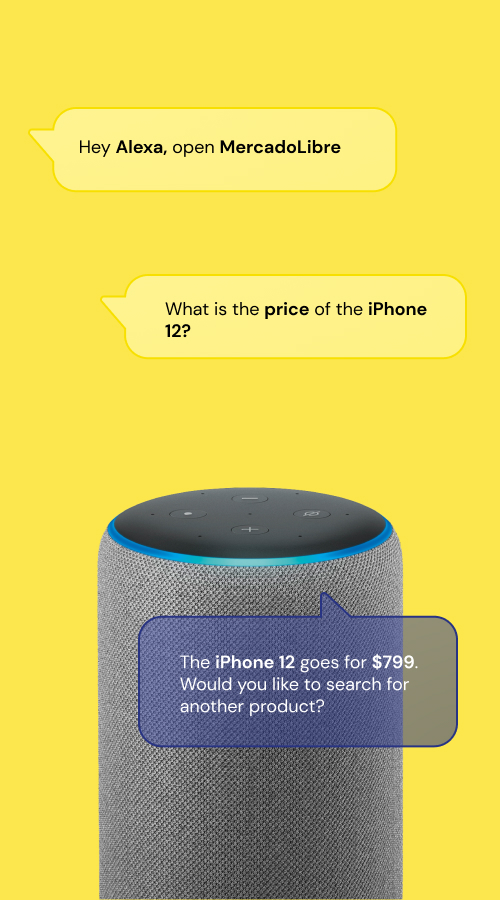MercadoLibre - Voice experience for ecommerce screenshot 2