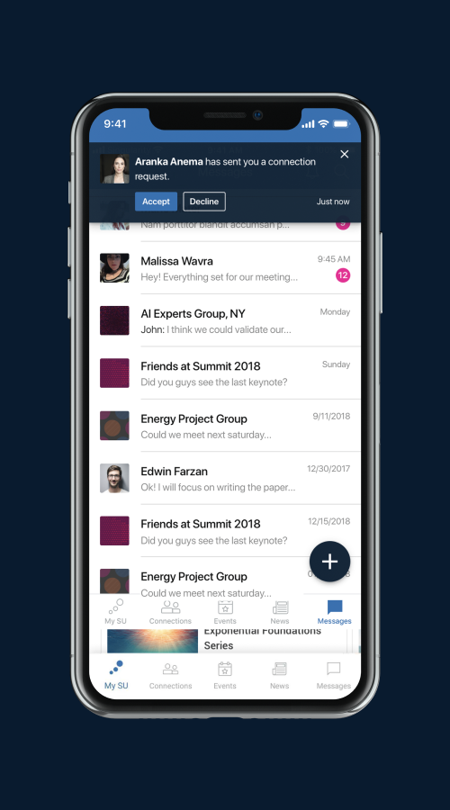 Singularity University – Global commmunity app screenshot 1