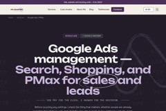 Home-textile service business: site, Google Ads, call tracking and CRM in one loop