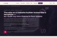 adadastra.com: custom WordPress theme, 50+ pages in four weeks