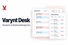 Varynt Desk - Reception & Booking Management