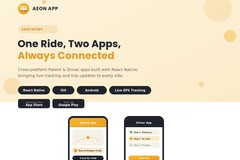 AEON Parent & Driver Mobile Apps – School Transportation, Reservations & Live Bus Tracking