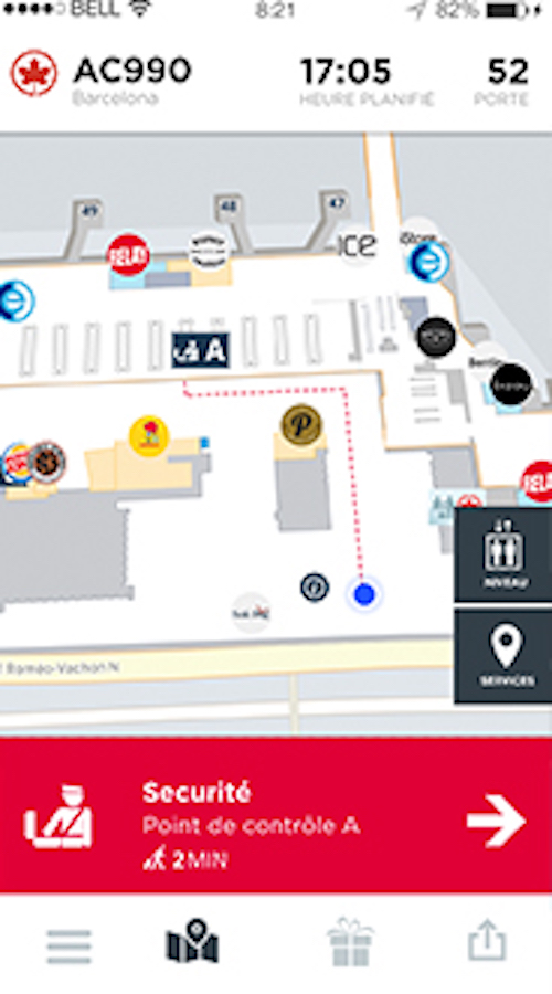 Aeroports de Montreal screenshot 1