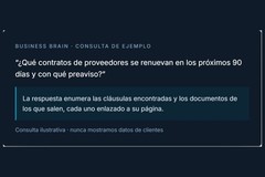 Business Brain: private AI over company documents