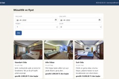 Direct booking site for a hotel in İzmir