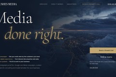 Rushes Media website — internal company project