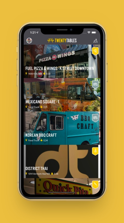 TwentyTables screenshot 1