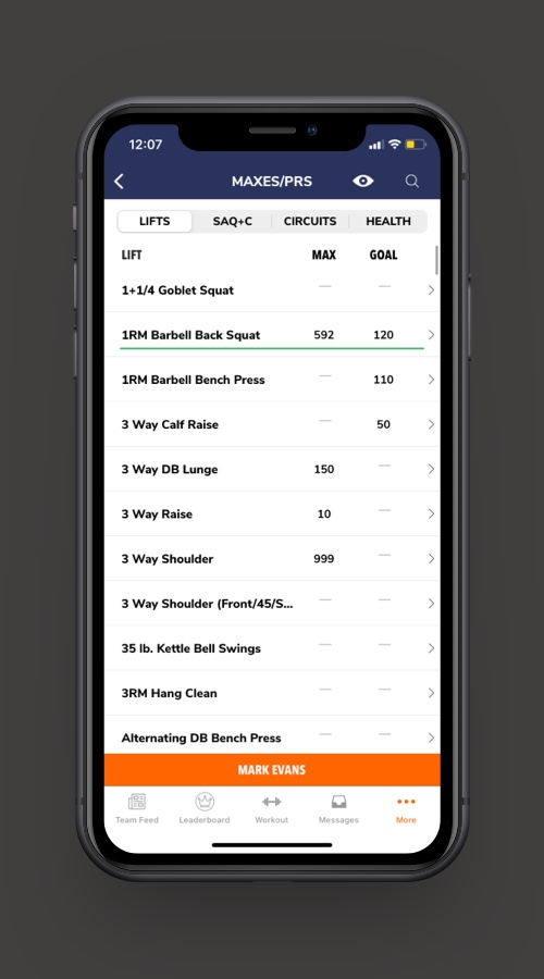 TeamBuildr screenshot 1