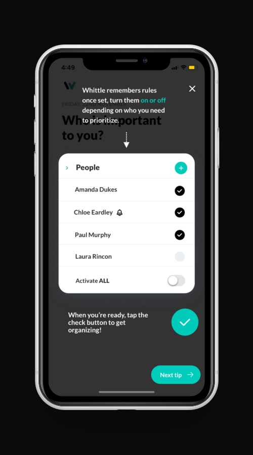 Whittle screenshot 2