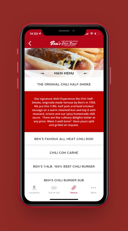 Ben's Chili Bowl screenshot 2