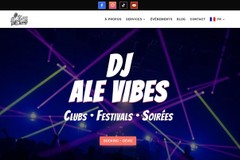 Multilingual website & local SEO for a DJ