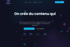 Digiqora Media portfolio website