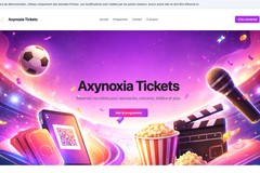 Axynoxia Tickets event ticketing platform