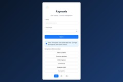 Axynoxia CRM and Leasing platform