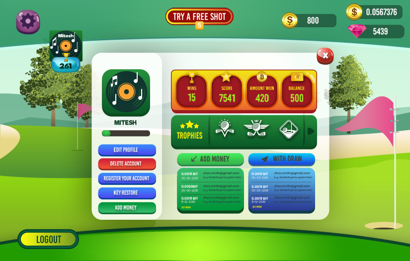 Lightning Swing screenshot 3