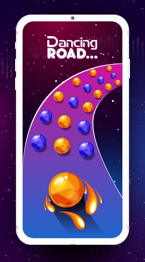 Dancing Road Colour Ball screenshot 1