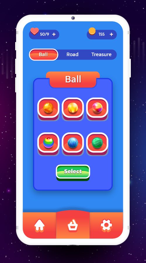 Dancing Road Colour Ball screenshot 2