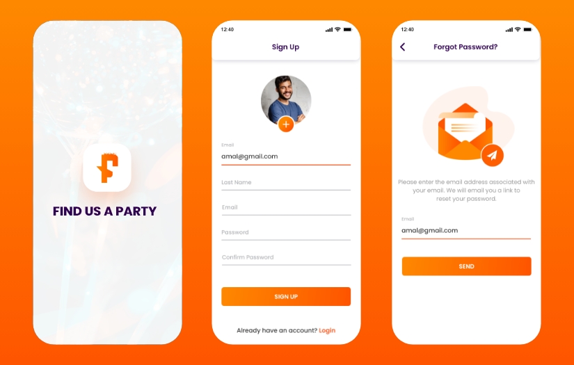 Find Us A Party screenshot 1