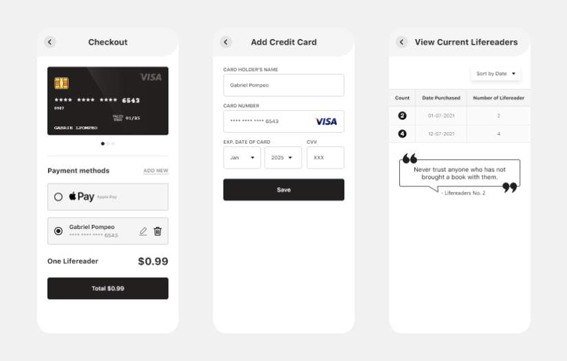 Lifereader screenshot 4